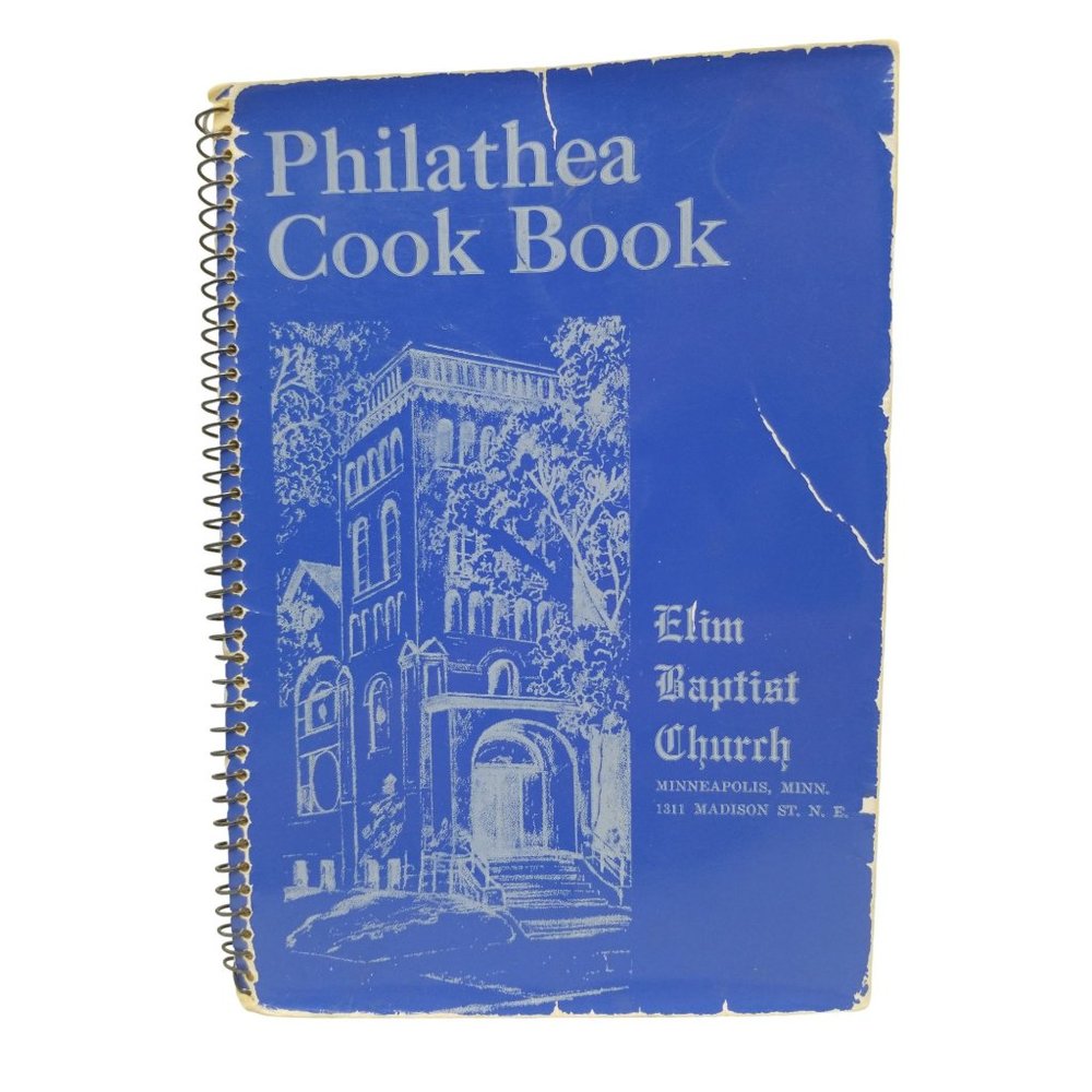 VTG Philathea Cook Book Elim Baptist Church Minneapolis, Minnesota 1949 5th Ed
